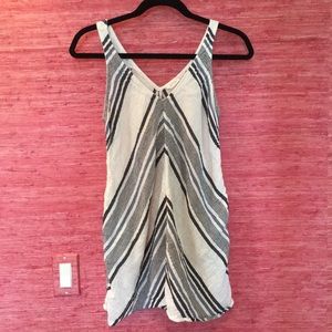 Striped mini dress (with pockets)